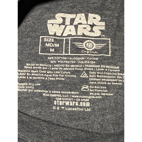 Star Wars: Millennium T-shirt Falcon  Logo  Size Men's M - Picture 4 of 7